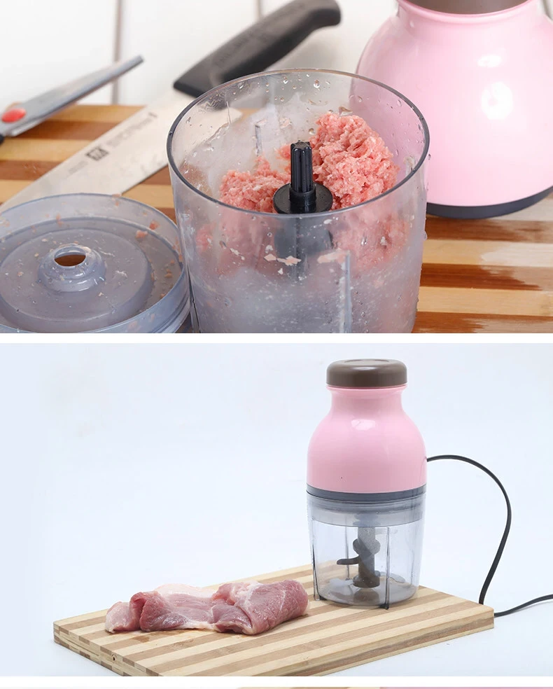 Professional Kitchen Small Food Processor Electric Mini Garlic Crusher Press Blender Grinder Mixer For Vegetable Meat 8 Professional Kitchen Small Food Processor Electric Mini Garlic Crusher Press Blender Grinder Mixer For Vegetable Meat 8