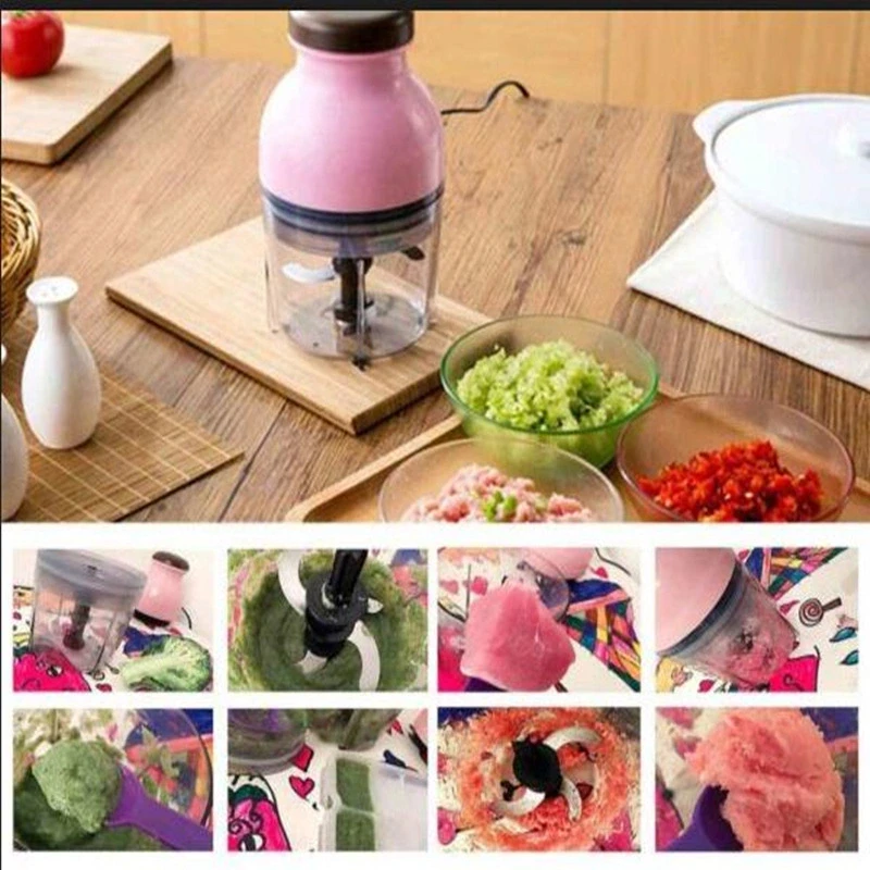 Professional Kitchen Small Food Processor Electric Mini Garlic Crusher Press Blender Grinder Mixer For Vegetable Meat 10 Professional Kitchen Small Food Processor Electric Mini Garlic Crusher Press Blender Grinder Mixer For Vegetable Meat 10