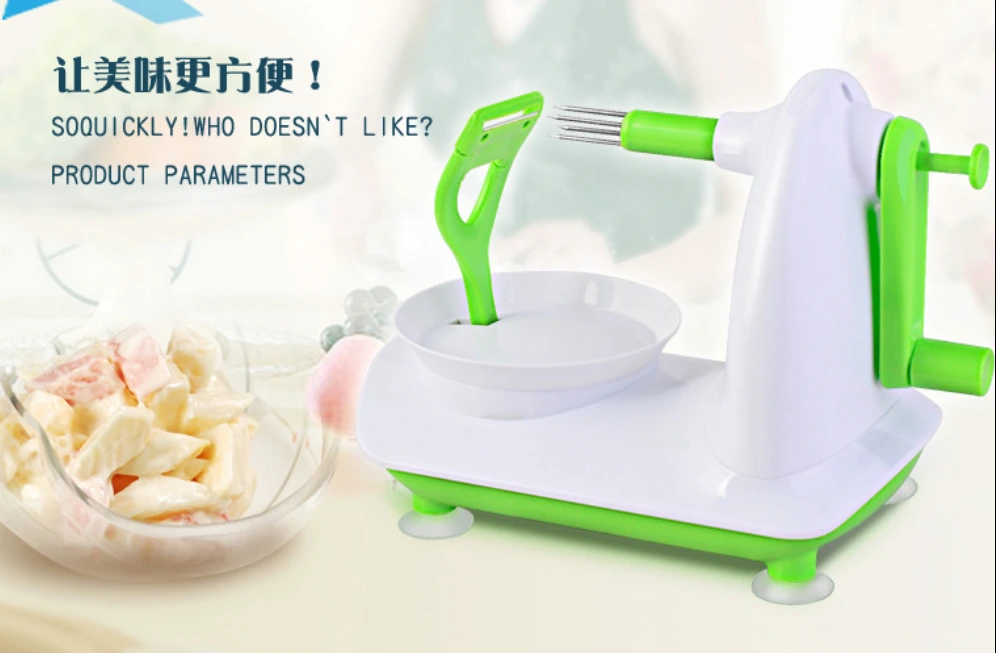 Top Seller Kitchen Gadget Handheld Pear Peeling Machine Fruits Paring Knife Manual Apple Peeler 7