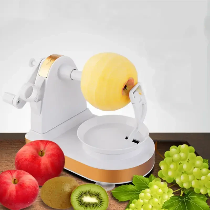 Hand Peeler Multifunctional Fruit Splitter Apple Peeler Pear Peeler With Grater And Spare Cutterheads Board Knife Fork 11
