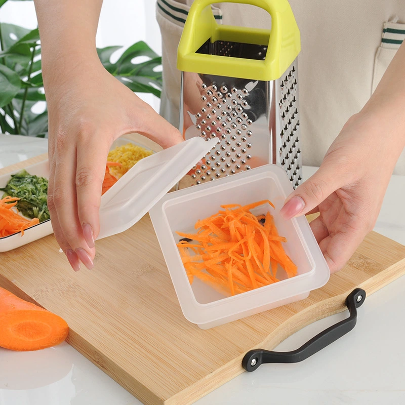 Multifunctional Tiny Mini 4 Sided Grater Parmesan Manual Cheese Mini Cheese Plastic Handle Grater 9