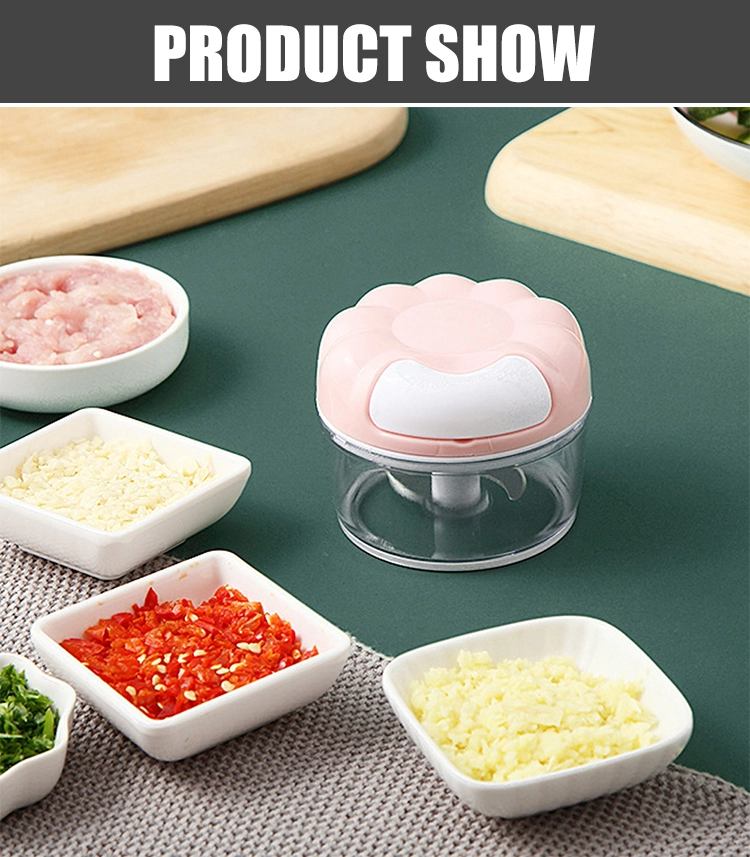 Multifunction Magic Pull Chopper Vegetable Cutter Meat Garlic Crusher Chopper Slicer 10