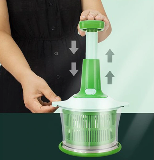 Hand Press Slicer Manual Happy Onion Blender Vegetables Slicer Chopper Garlic Onions Pepper Cutter 10