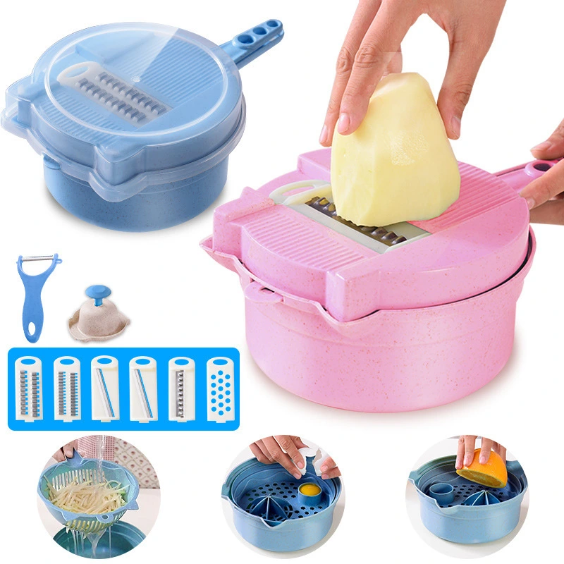 Hot Seller Kitchen Gadgets Multifunctional Vegetable Chopper Slicer Fruit Plastic Drain Basket Grater Strainer Mandoline 11 Hot Seller Kitchen Gadgets Multifunctional Vegetable Chopper Slicer Fruit Plastic Drain Basket Grater Strainer Mandoline 11