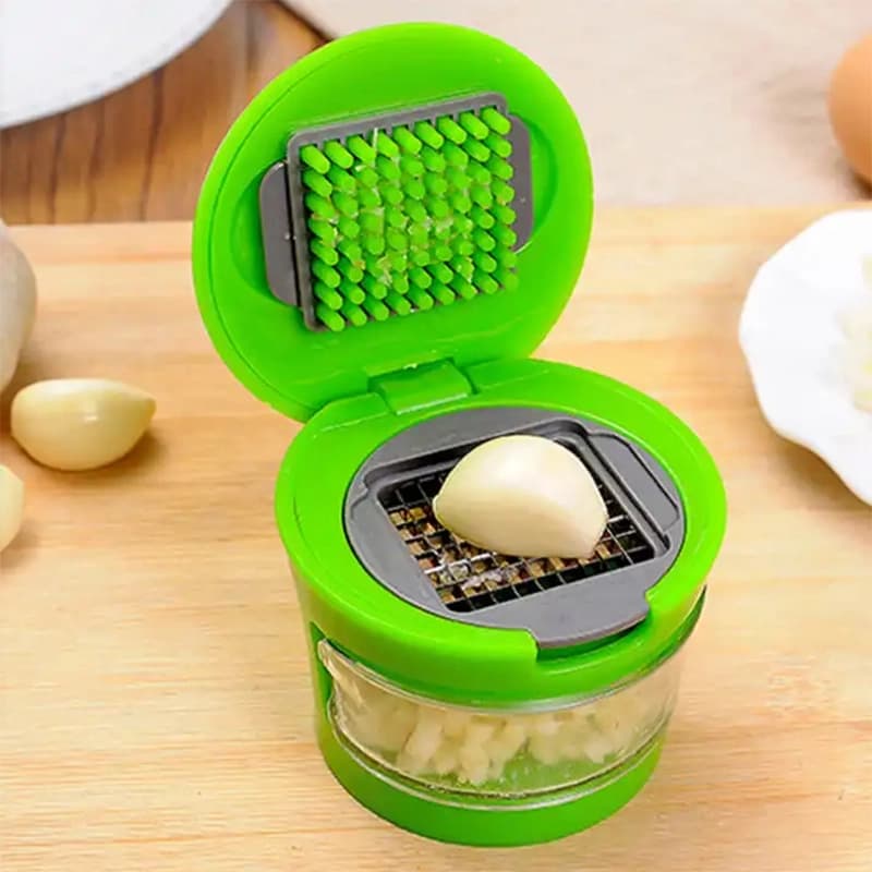 Kitchen Garlic Grater Crusher Garlic Press Crushing Cutter Multi functional Kitchen Cooking Gadgets