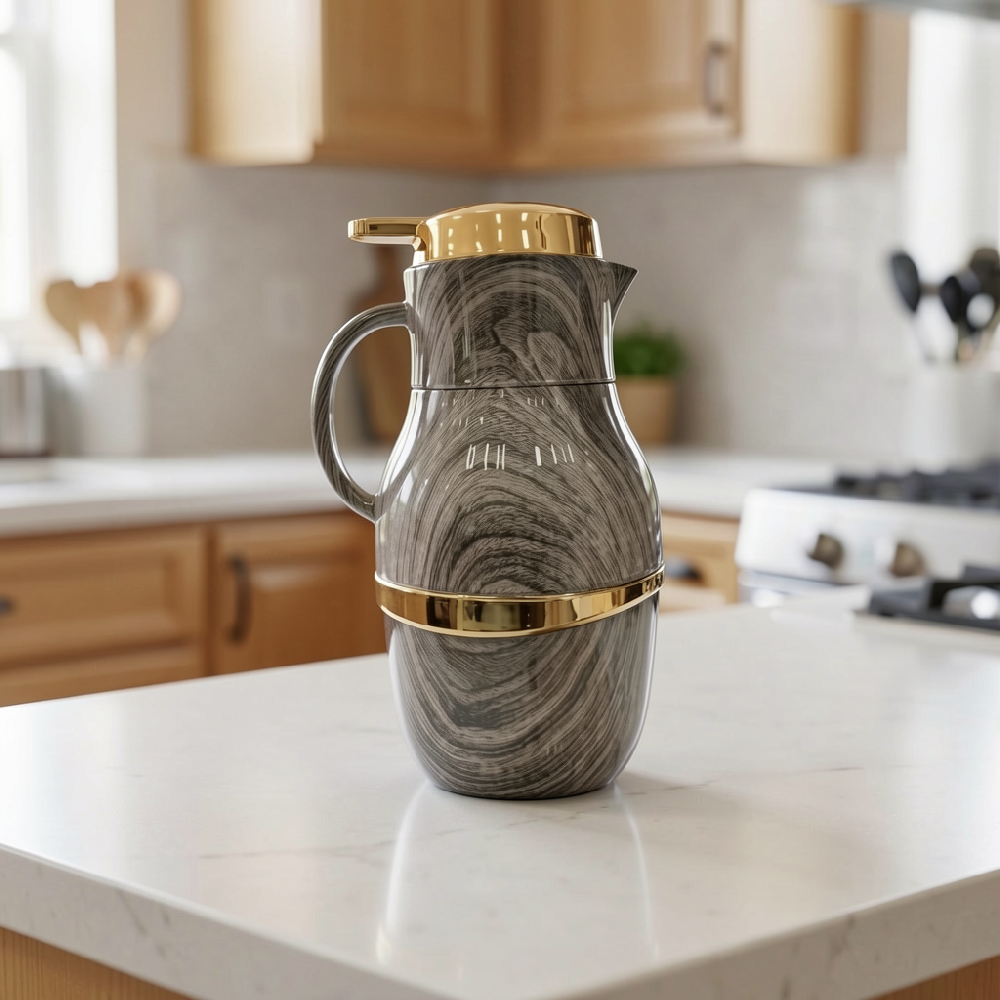 2L Vacuum Flask in Wood