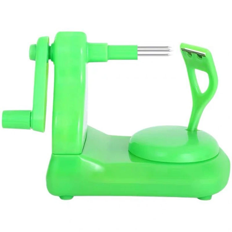 Kitchen Accessories Hand Held Rotary Fruit Apple Peeler Corer Slicer